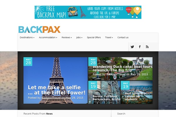 Nexus theme site design template sample