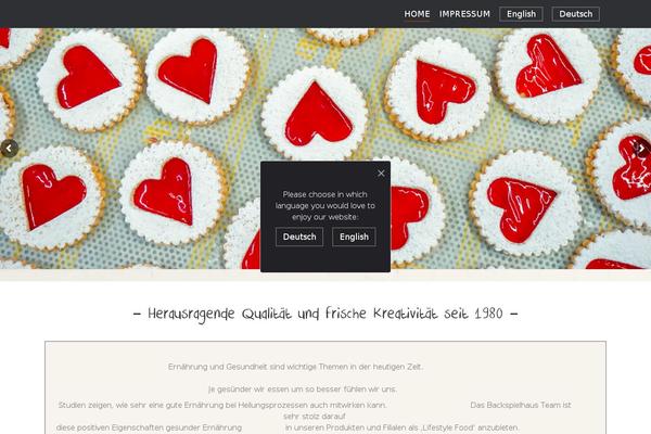 Lacuisine theme site design template sample