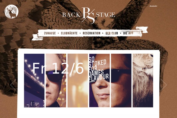 backstageclub.ch site used Backstage