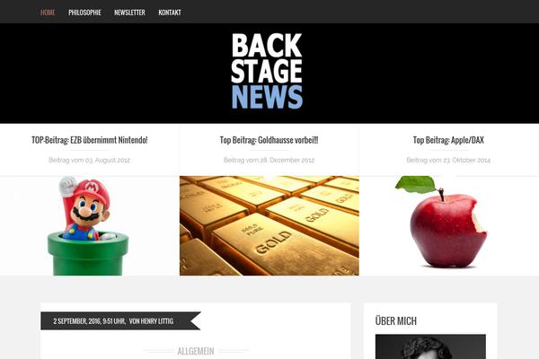 Brixton theme site design template sample