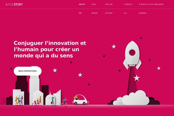 Divine theme site design template sample
