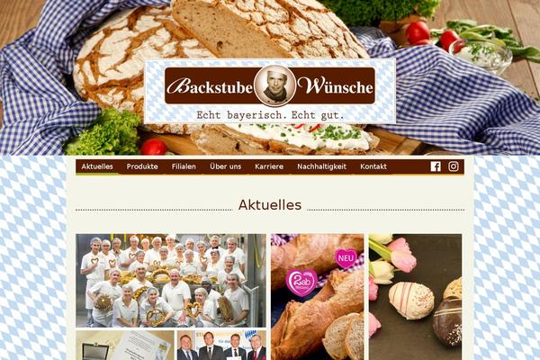 backstube-wuensche.de site used Wuensche
