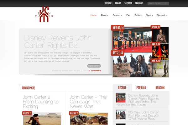 DelicateNews theme site design template sample