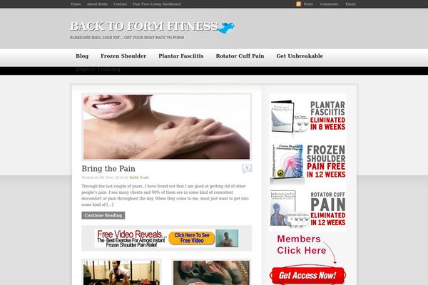 Busy Bee theme site design template sample