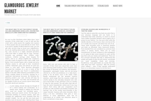Shaken Grid Lite theme site design template sample