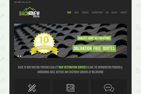 Purity theme site design template sample