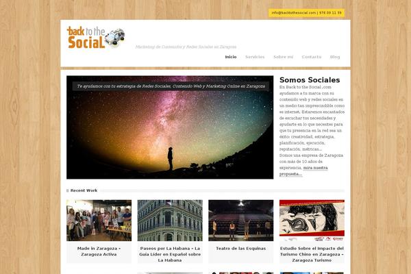 Scope theme site design template sample