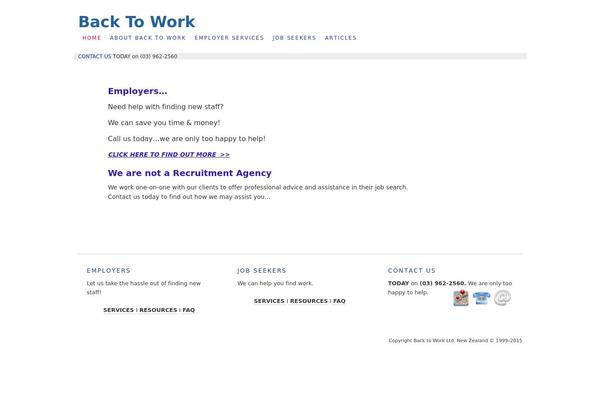 Thesis 1.8.5 theme site design template sample