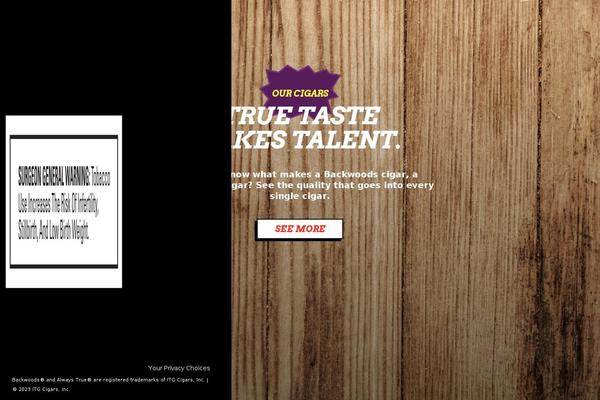 backwoodscigars.com site used Backwoods