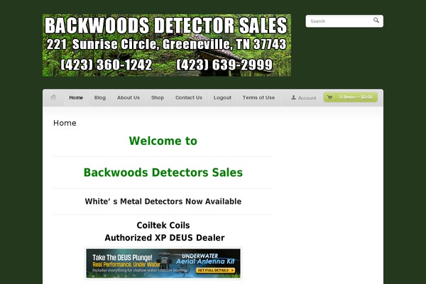 Woostore theme site design template sample