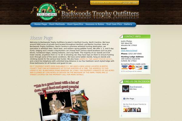 Arclite theme site design template sample