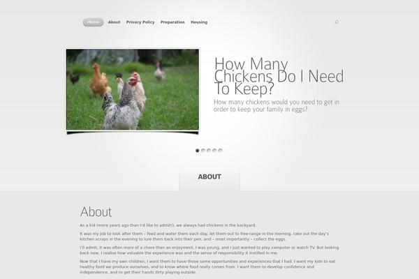 Nova theme site design template sample