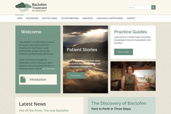 iMedica theme site design template sample