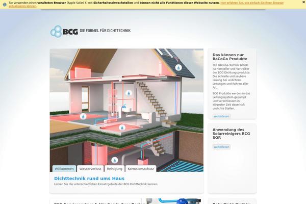 bacoga.com site used Bcg