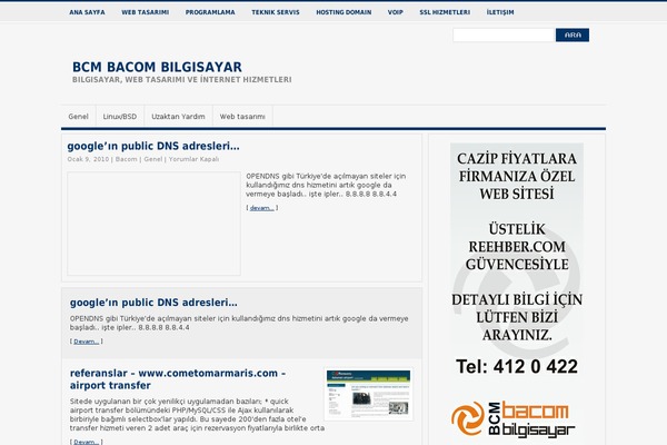 bacombilgisayar.com site used Simplescheme