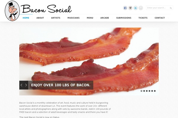 baconsocial.com site used Intent13