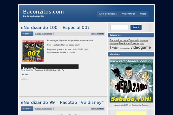 baconzitos.com site used zeeStyle