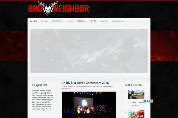 Etherna theme site design template sample