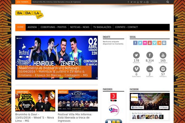 Jarida-theme theme site design template sample