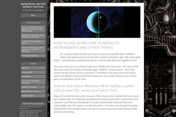 Blogly Lite theme site design template sample