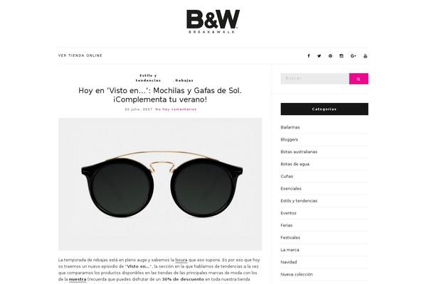 Olsen Light theme site design template sample