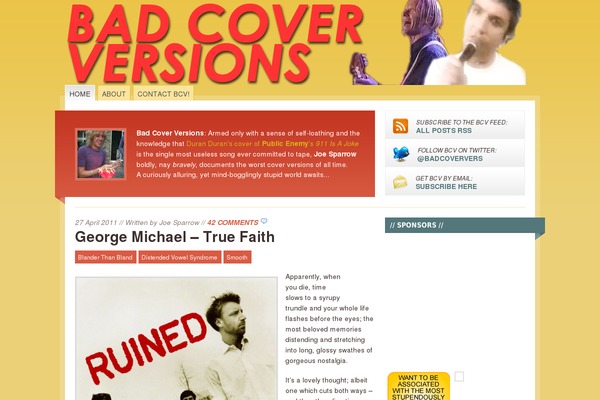 Mainstream theme site design template sample