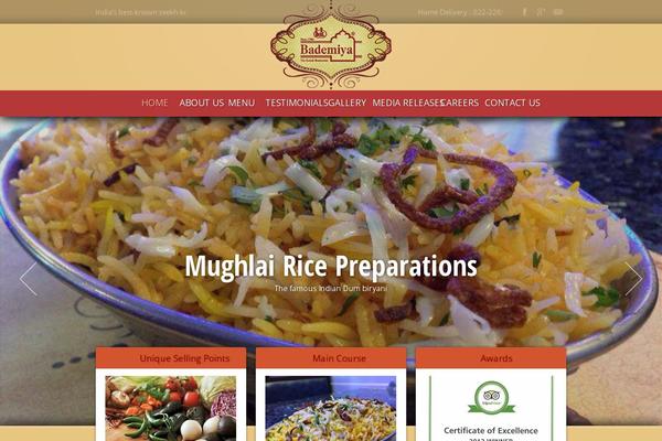 Linguini theme site design template sample