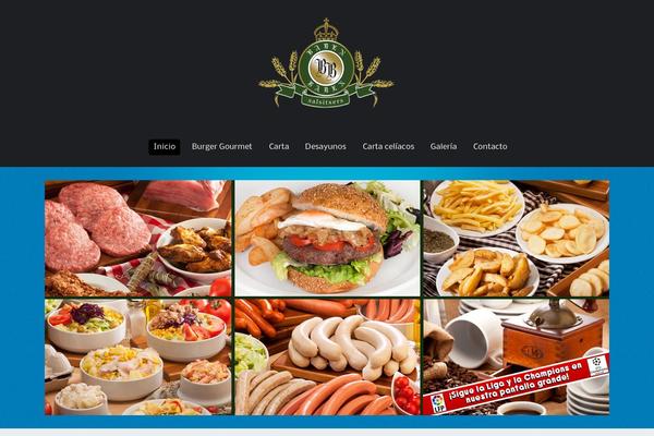 Alexandria theme site design template sample