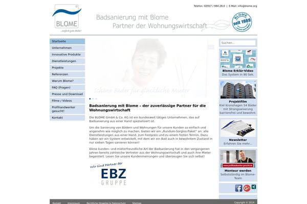 blome theme websites examples