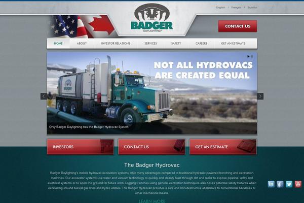 badgerinc.com site used Adrenaline-pt