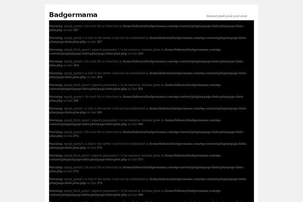 Site using Page-lists-plus plugin
