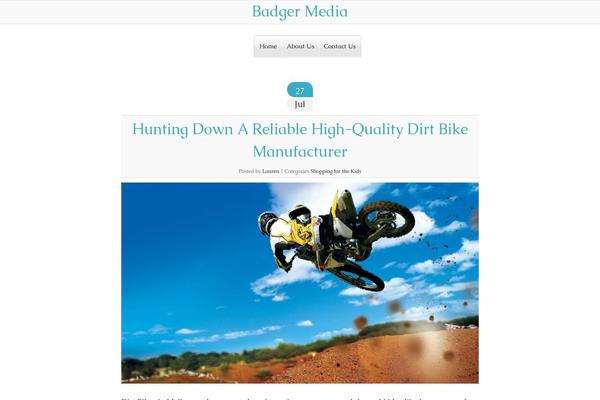 badgermedia.com.au site used Nu White