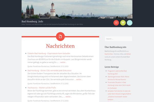 Sorbet theme site design template sample