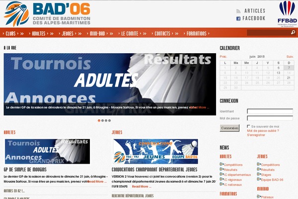badminton06.com site used Reporter