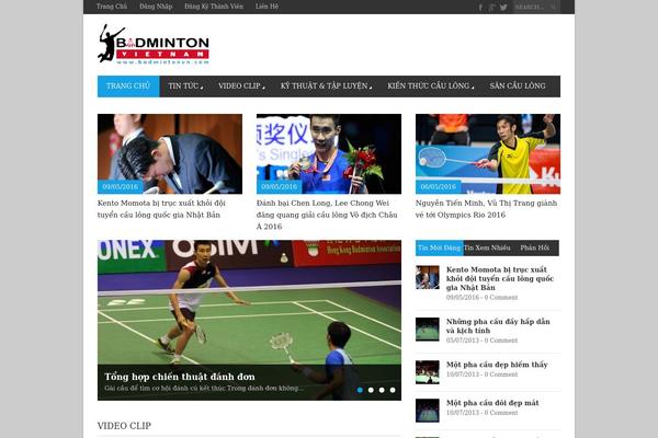 Magazon theme site design template sample