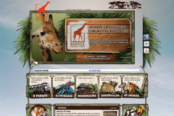 badoca.com site used Badoca_theme