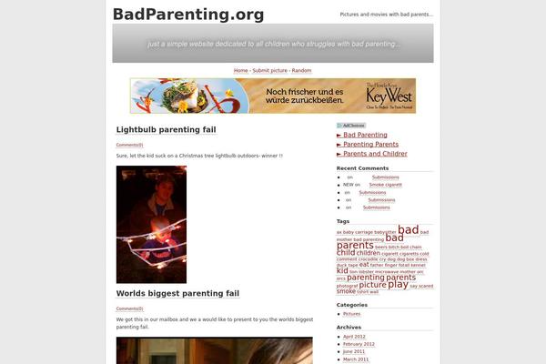 badparenting.org site used Fdawn