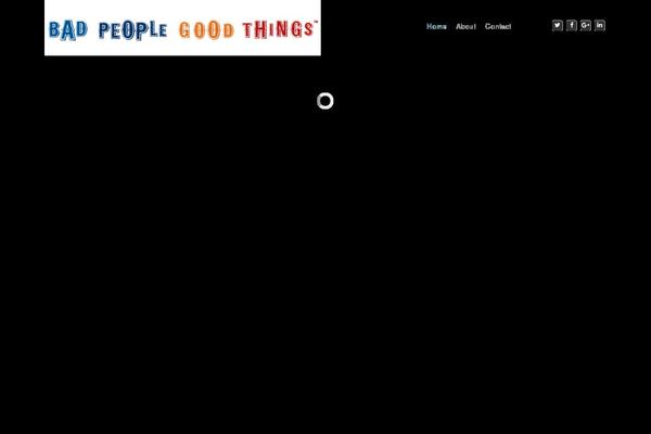 Quark theme site design template sample