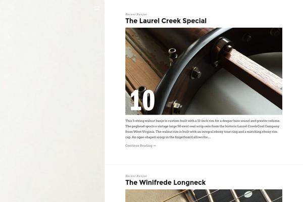 Ichiban theme site design template sample