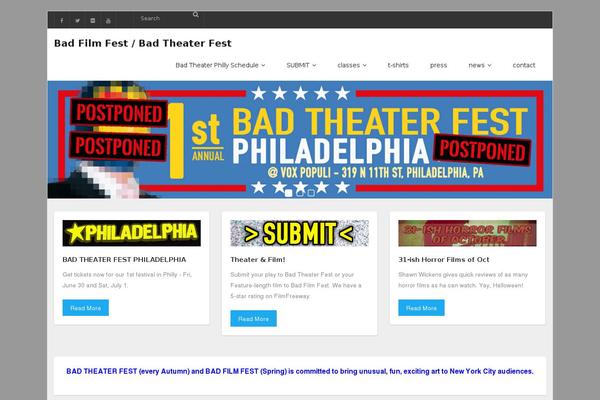 Melos theme site design template sample