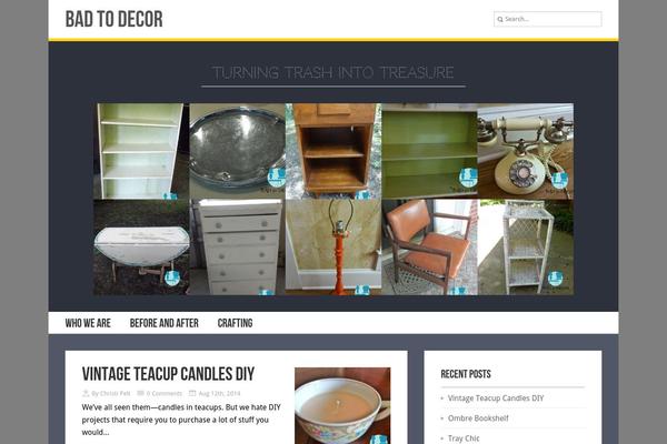 Easy Blog theme site design template sample