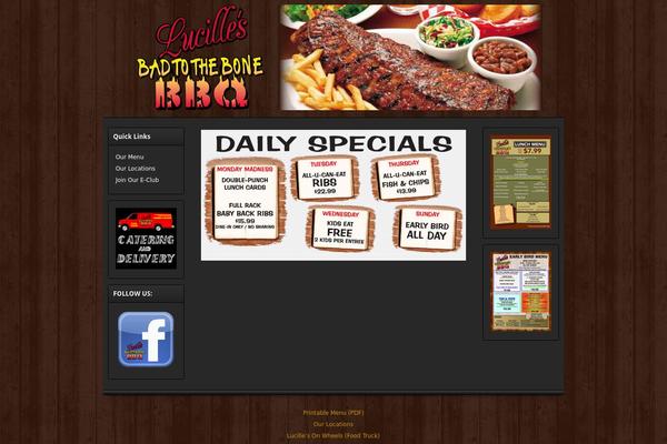 Akita theme site design template sample