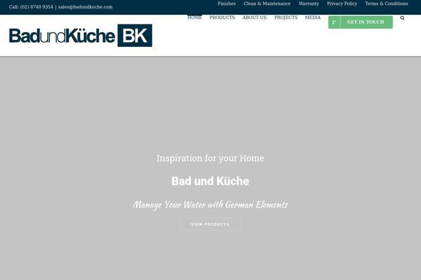 Avada Child theme site design template sample