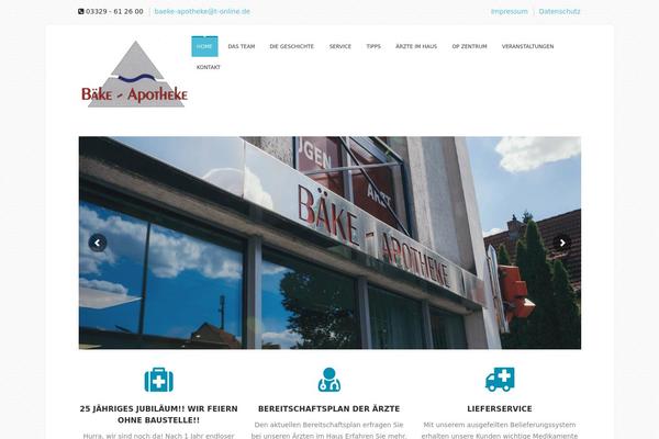 Site using Designthemes-core-features plugin