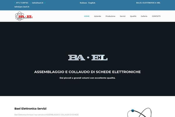 U Design Child theme site design template sample