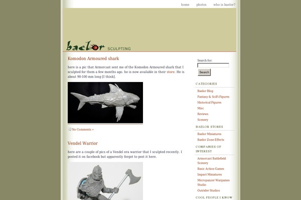 baelor.com site used Fasttrack