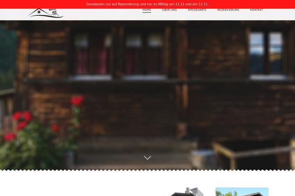 ROSA theme site design template sample