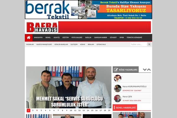 Thehaberv2 theme site design template sample