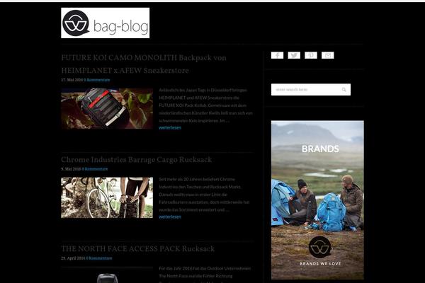 Truly Minimal theme site design template sample
