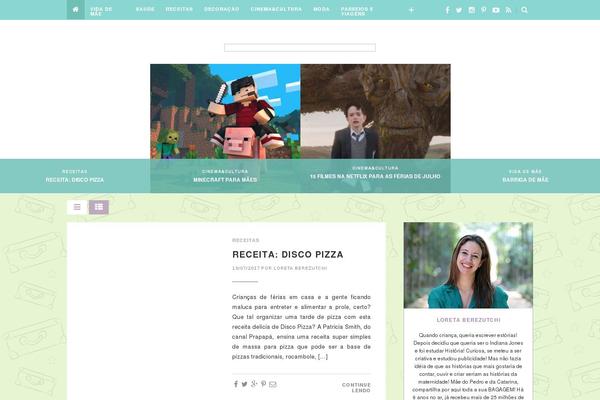 Aquene theme site design template sample